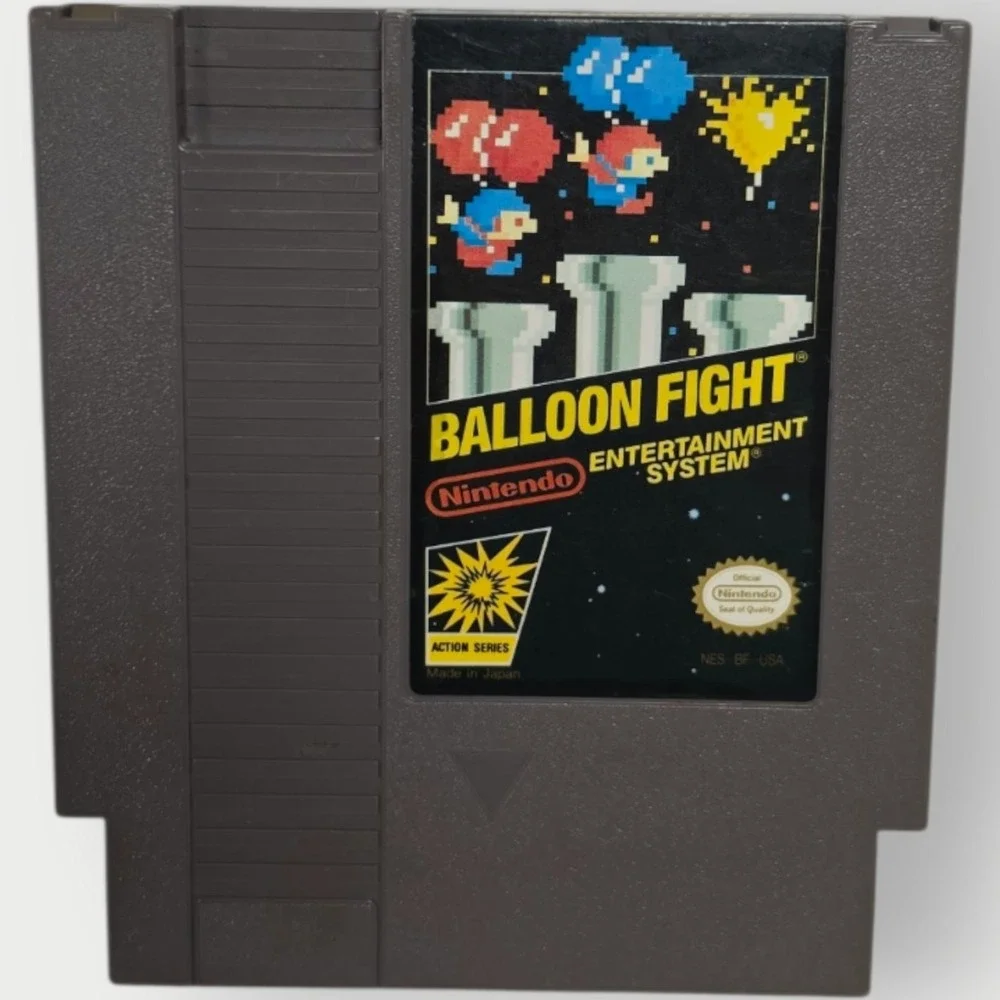 Balloon‎ Fight -Nintendo NES (1989) Authentic Game Tested Fast Shipping!